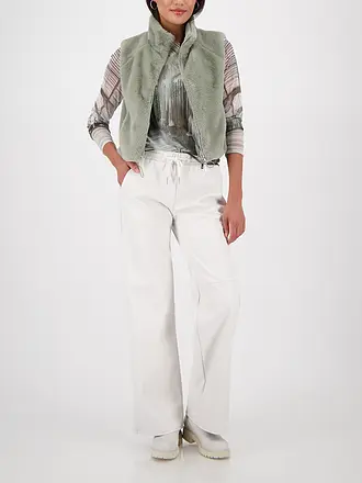 MONARI | Chaleco con aspecto de piel | 